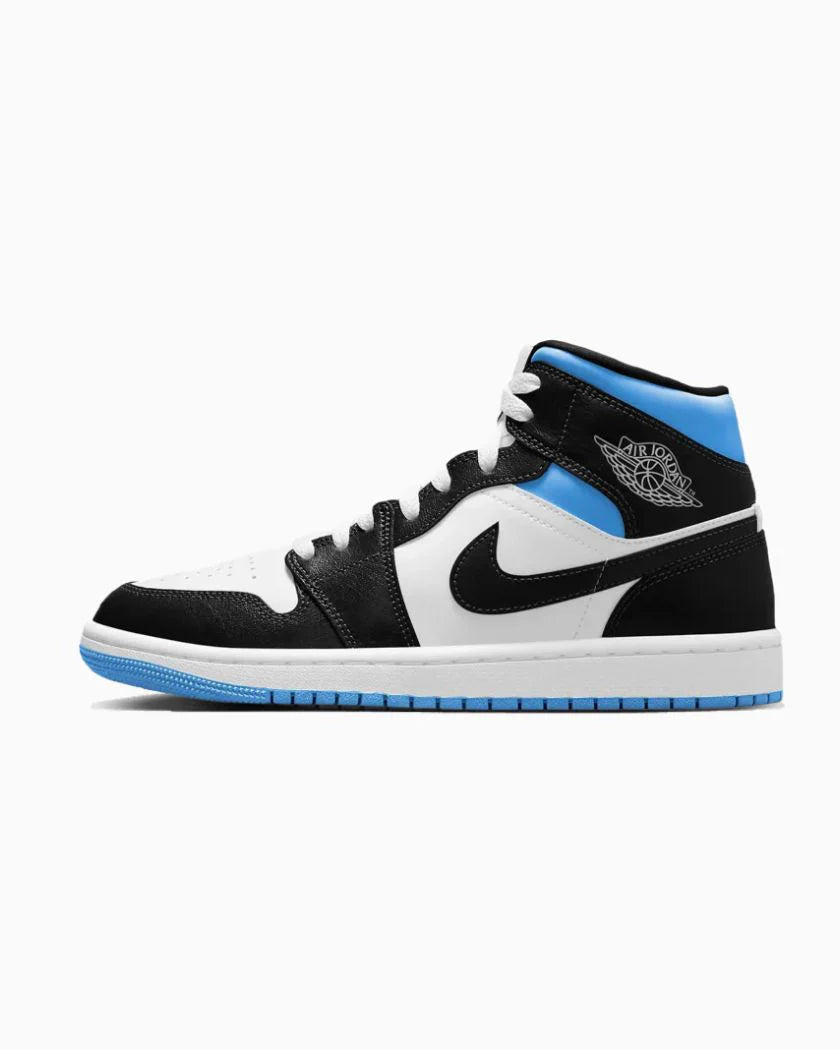 Nike Air Jordan 1 Mid University Black White